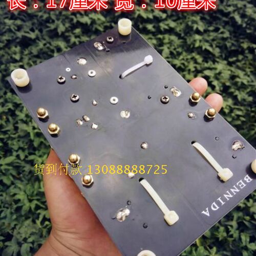 包邮分频器一分二分频器高低音分频器纯铜分频器接线柱大功率