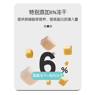 桃小暑 奶香冻干猫粮成幼猫全价通用型营养全阶段天然粮奶糕羊奶