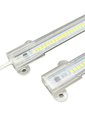 220V防水led灯条超市展示柜风幕冷鲜柜冰箱照明灯点菜柜鱼缸灯带
