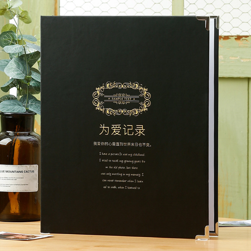 3寸640张拍立得LOMO照片相册本纪念册插页式大容量家庭影集5寸