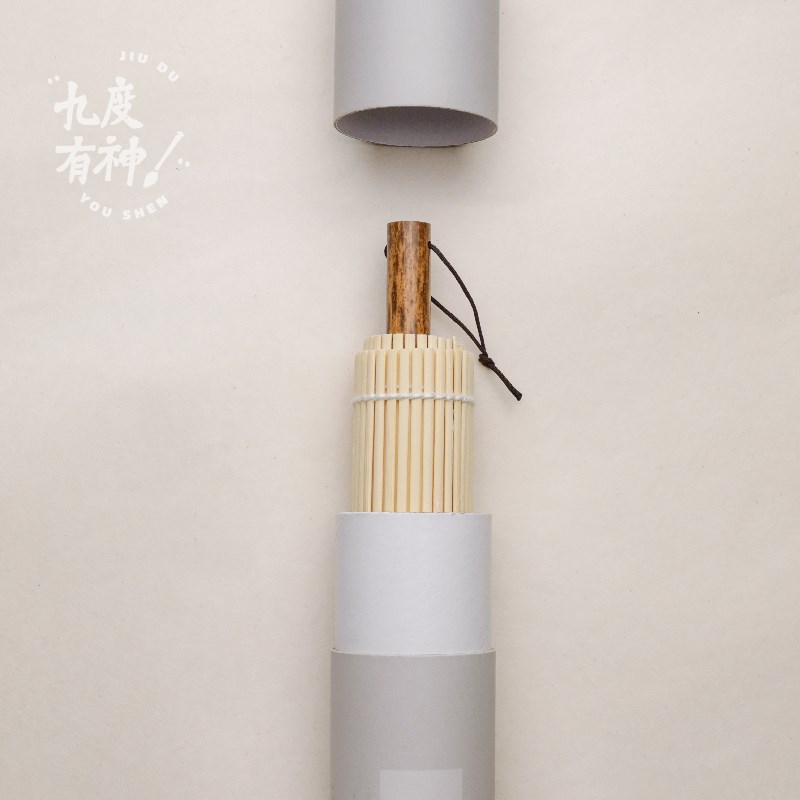 初觉毛笔 初觉系列 包邮 90%羊毫 老梅鹿斑竹杆 九度定制 新手
