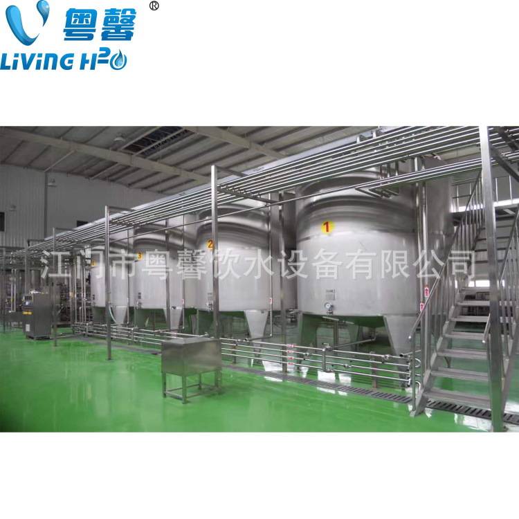 饮料灌装生产线 矿泉水纯净水生产线设备 果汁茶全自动饮料生产线