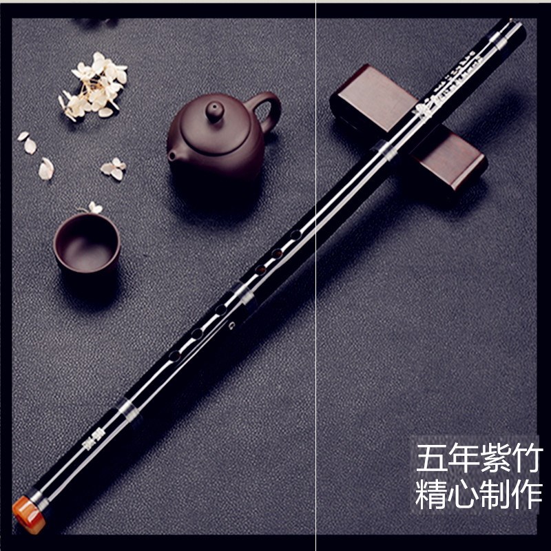 紫竹洞箫8孔调G调八孔箫一节箫萧可配乐器笛箫民族乐器紫竹长短萧