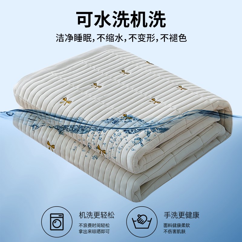 大豆床垫软垫褥子家用薄款防滑席梦思床护垫学生宿舍单人床盖垫被