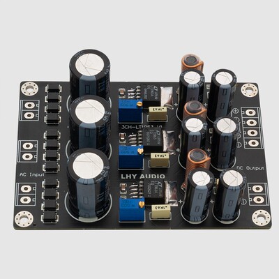 3路直流线性正负稳压电源成品板LT1963A OP+MOS高速低噪 HiFI DIY