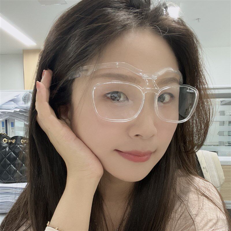 不压鼻梁不压耳朵眼镜运动打篮球骑行牢固防滑眼镜隆鼻术后眼镜