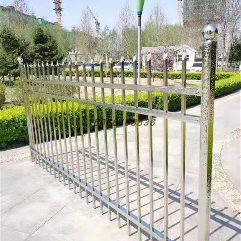 不锈钢围墙护栏阳台楼梯扶手304庭院围栏小区防别墅栏杆