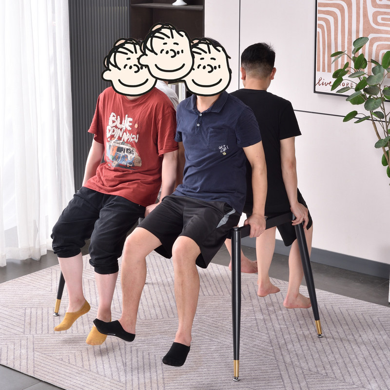 方桌腿支架铁艺金属岩板桌子脚架茶几桌架办公桌圆桌玻璃桌面支架