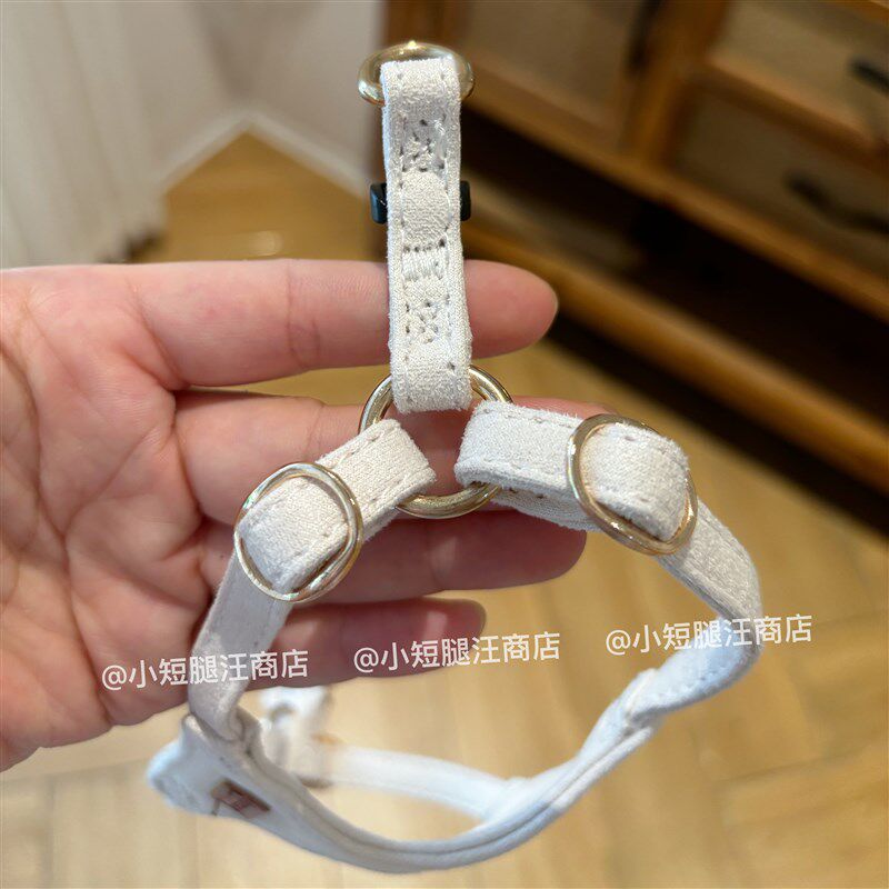 【重磅推荐】外贸出口小型犬牵引绳宠物胸背外出遛狗小狗专用