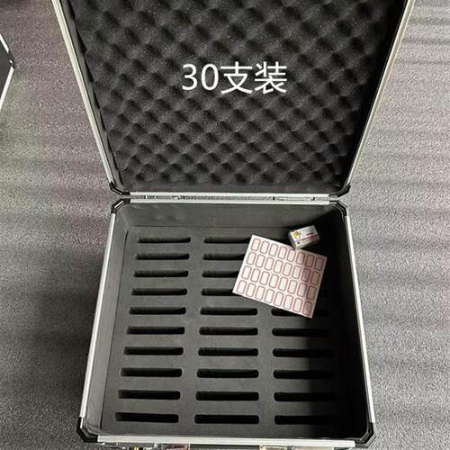手机收纳箱带锁铝合金箱手机管理箱学生班级手机展示箱保管存放箱