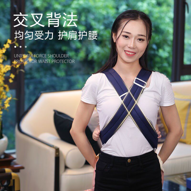 多功能新生婴儿背带前抱横抱式四季透气初生外出后背简易传统背袋