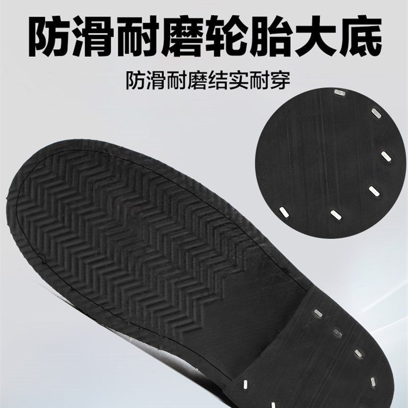 劳保靴子男轮胎底防砸防刺穿电焊工作鞋长筒高帮耐磨安全真皮防烫