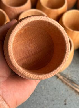 红豆杉茶杯水杯正品天然原木茶杯工艺礼品实木杯