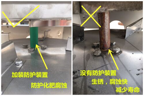 大型撒播机 拖拉机后置不锈钢撒肥机 农场专用三点悬挂小麦施肥器