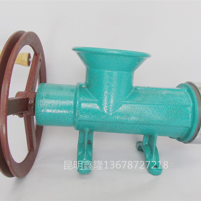 32型/号铸铁双轴承绞肉机手摇电动家用商用绞鸡鸭架绞鱼辣椒糍粑