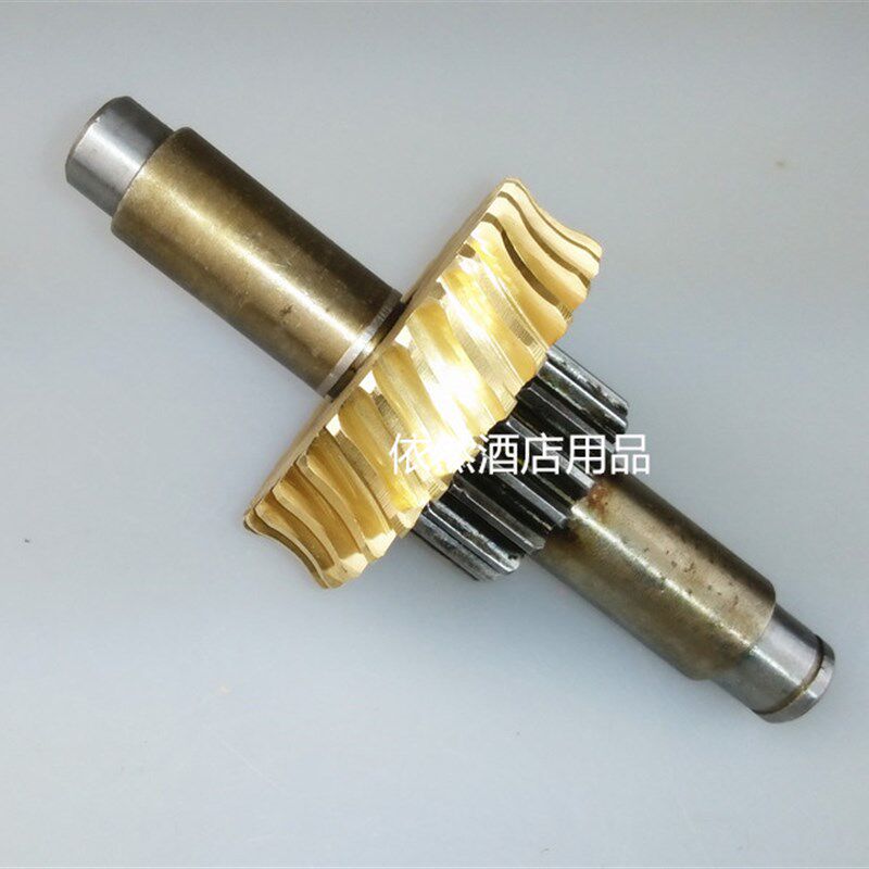 恒 B20GB20F搅拌机铜齿轮蜗轮蜗杆 商用B20和面机齿轮轴配件一套