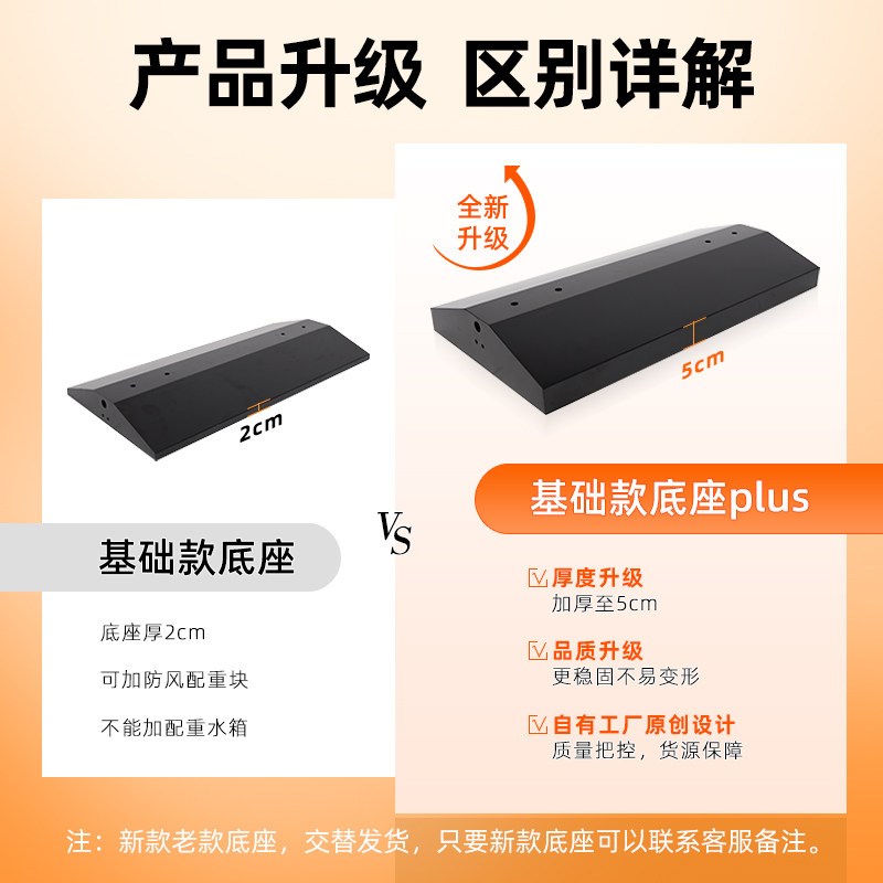 幻彩立式动感灯箱广告牌充电可移动户外双面软膜落地式餐饮展示牌