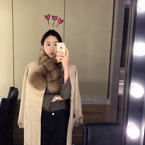 紫貂皮草围巾女冬季水貂貂毛围脖披肩毛领子毛毛围巾保暖中年优雅