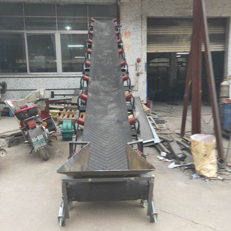 滚筒爬坡输送机轻型重型输送机固定式移动式输送机砂石石料输送机