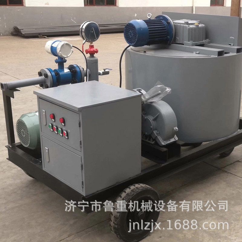 生产搅拌记录仪定金 优质注浆搅拌记录一体机 建筑水泥浆搅拌机