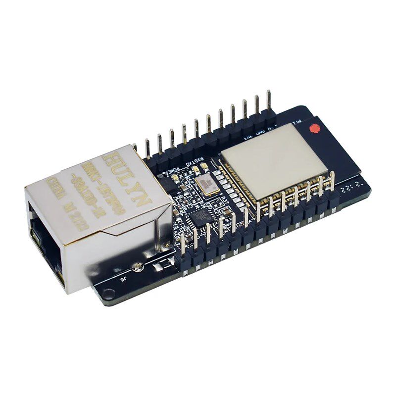 WT32-ETH01 嵌入式串口转以太网/WiFi+蓝牙串口透传ESP32无线模块