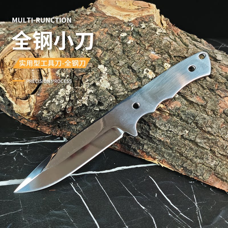 高硬度手工抛光户外多功能小刀