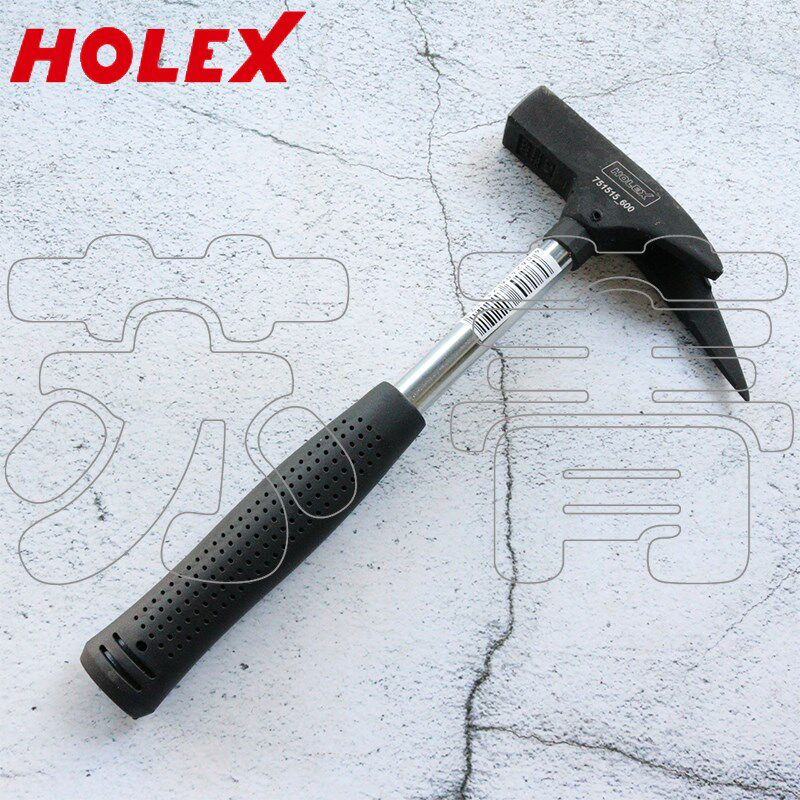 德国霍夫曼HOLEX独角锤 锤子 带磁性拔钉器 600g 751515