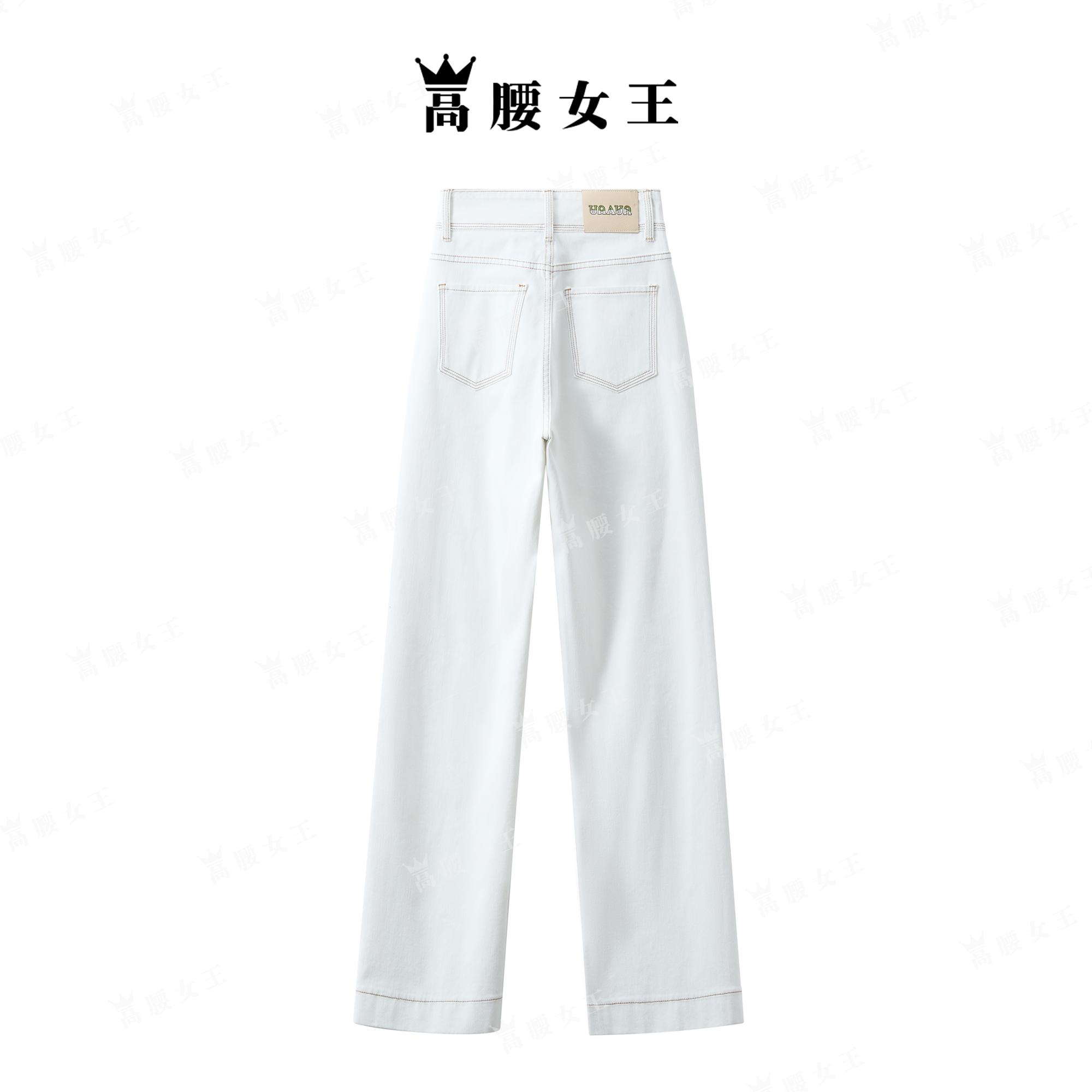 2026夏款上新高腰显瘦直筒牛仔裤