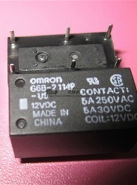 全新原装 继电器G6B-2114P-US 12VDC5A 6脚小型密封