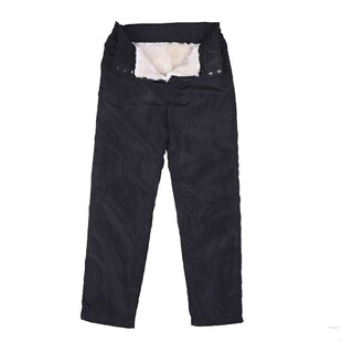 羊毛棉裤 外穿高腰皮毛一体男女士