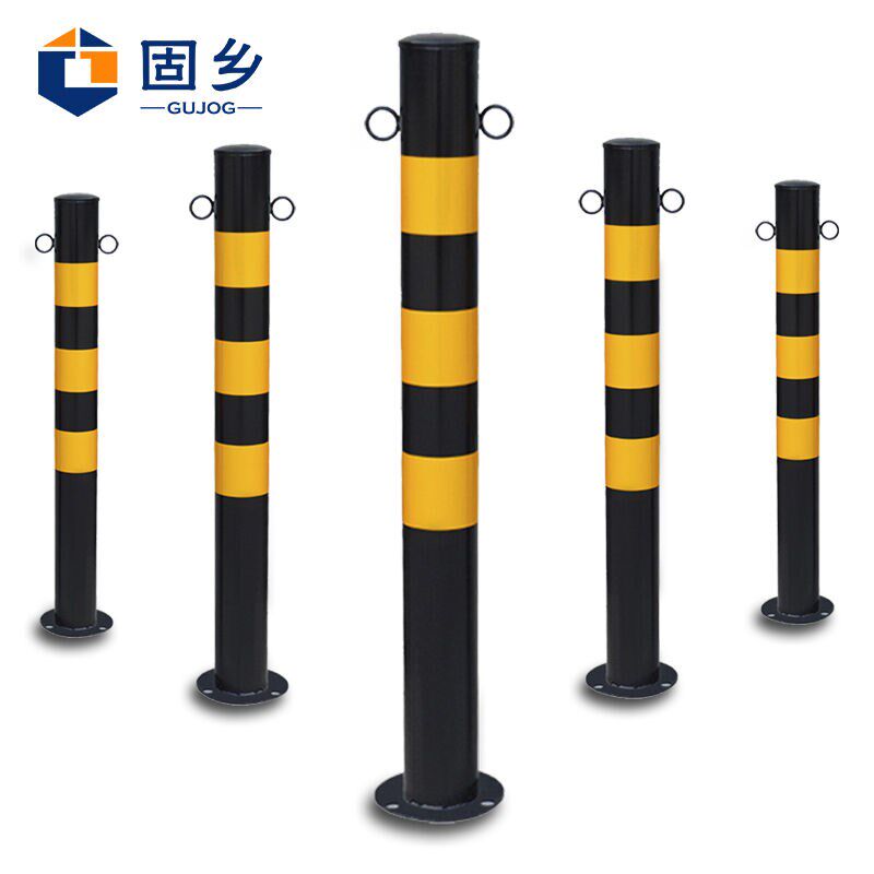 固乡(挡车柱加高760mm双耳)地锁停车柱地桩锁防撞活动路桩停车