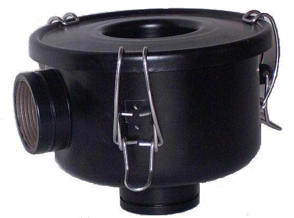 真空泵过滤器(F003-1接口尺寸为内螺纹1 1/2外径185mm 高170mm)