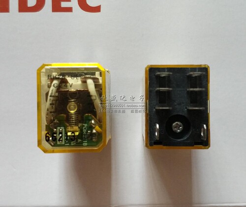 RH2B-UL-DC24V 全新原装正品和泉IDEC继电器24VDC 宽8脚 10A 带灯