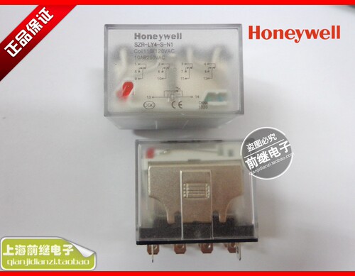 全新原装正品Honeywell/霍尼韦尔 SZR-LY4-S-N1 110/120VAC继电器