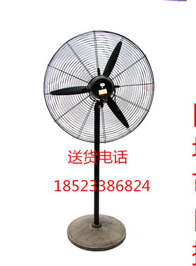 工业扇落地壁挂FS-75 新款纯铜电机牛角扇工厂烧烤夏季电扇