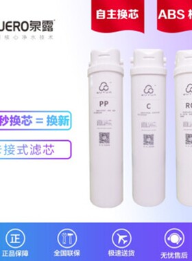 泉露净水器滤芯QL-RO-X2/RO-X1箱式纯水机PP活性炭RO膜反渗透包邮