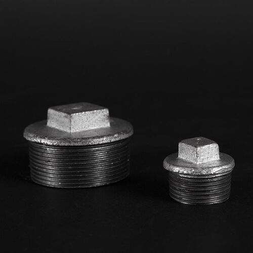 镀锌堵头 外螺纹丝堵 镀锌丝堵 四角堵头4分 6分 1寸 2寸 3寸 4寸