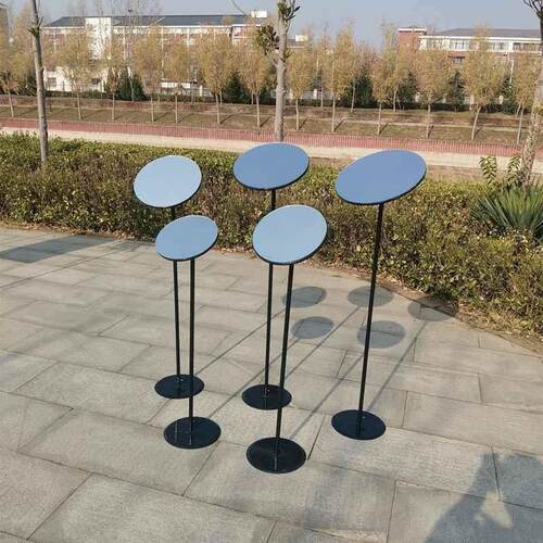 婚庆铁艺镜面路引橱窗甜甜圈区布置出场道具装饰舞台婚礼生日摆件