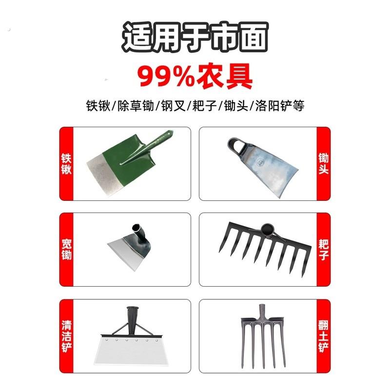 铁锹木柄把手锄头加长洋槐木手柄农用铁锨铲子实木柄把木棒圆木棍