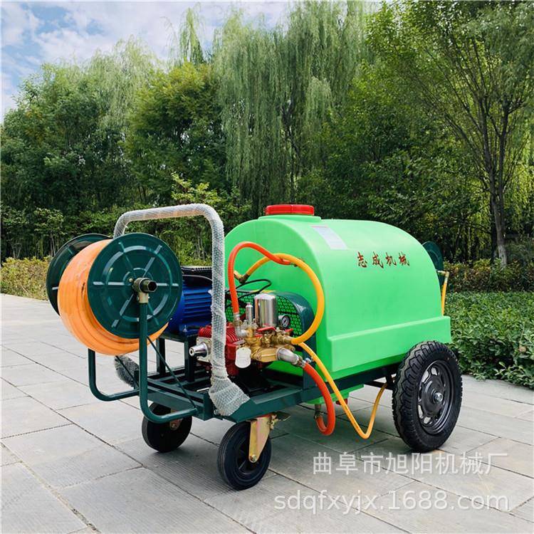 志成果树园林推车式喷机汽油压打机物业杀虫灭蚊喷雾器