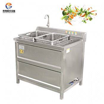 工厂直销 果蔬气泡清洗机洗肉机子辣椒叶菜类多功能超声波洗菜机
