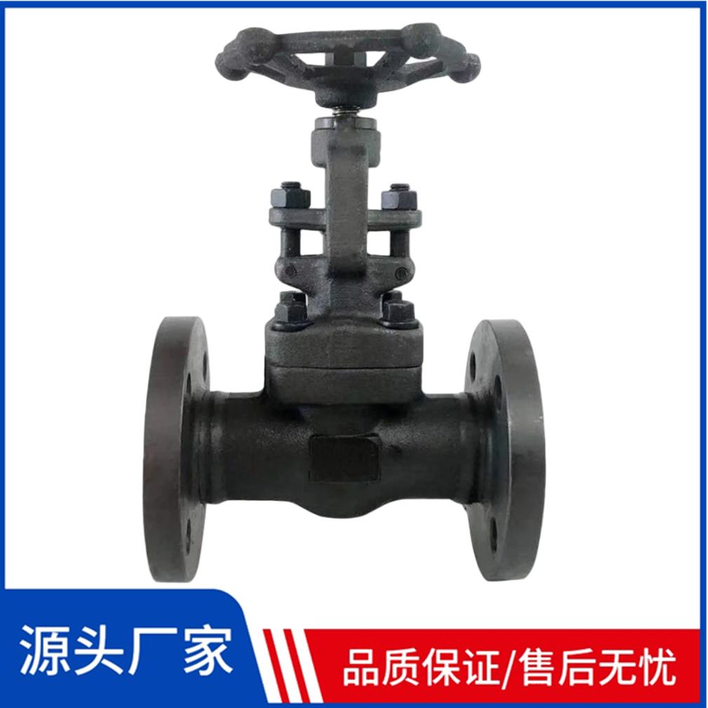 J41H-16C/25/40/64/100C蒸汽用高压高温A105法兰式锻钢截止阀DN15