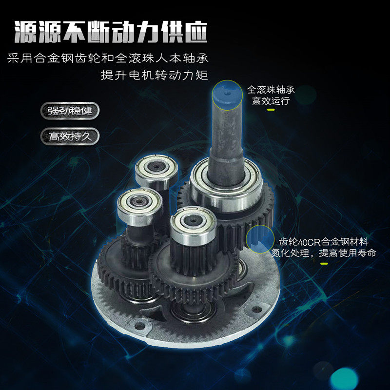 厂家夏达180W200W250W300W370W220V380V交流齿轮调定减速刹车电机