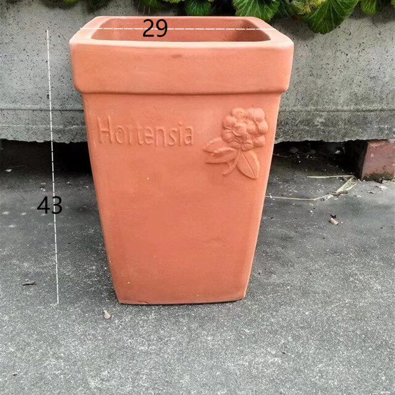 清仓包邮庭院大号陶罐景观土陶粗陶红陶花盆花瓶摆件陶瓷大码陶盆