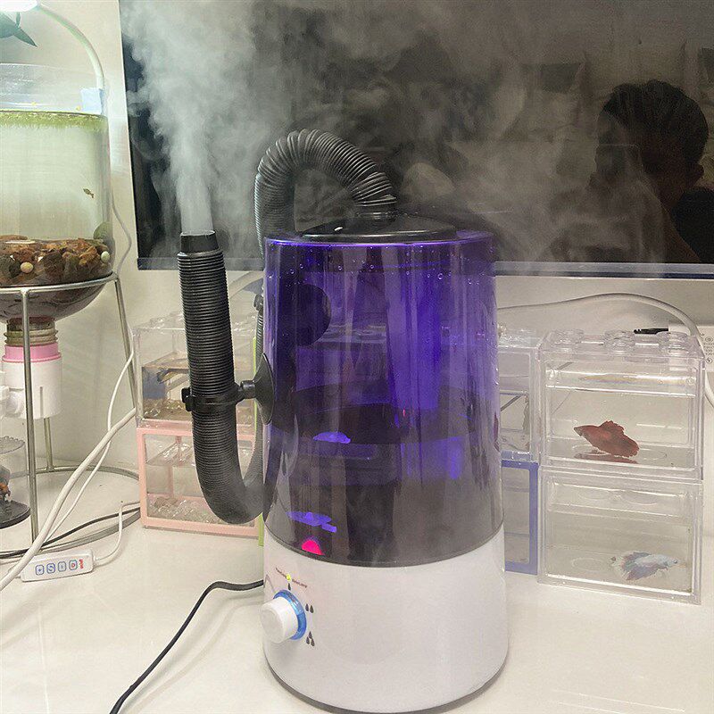 车间防静电加湿器动物植物兰花多肉攀爬宠物雨林加湿加长管圆筒喷