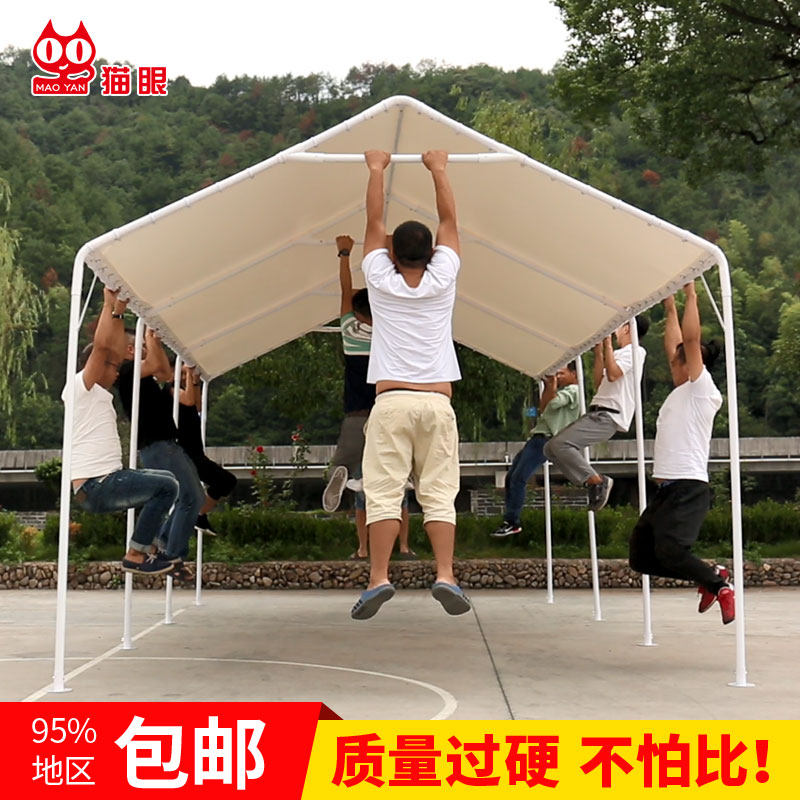 车棚停车棚家用棚子防雨简易折叠汽车车顶遮阳棚户外车库帐篷雨棚