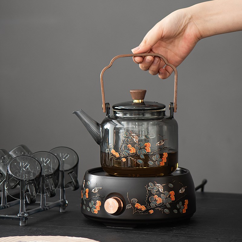 电陶炉新款花茶壶多功能电热烧水煮茶炉迷你小型电热炉煮茶器茶炉