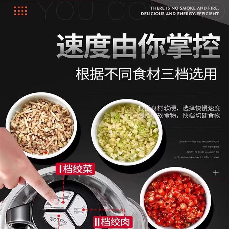 正品绞肉机电动家用2025新款电动碎肉打大蒜绞干辣椒蒜泥蔬菜绞肉
