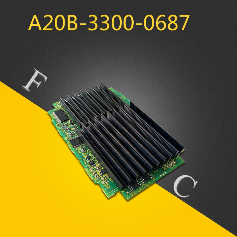 发那科FANUC系统CPU卡A20B-3300-0687原装电路线路板 二手