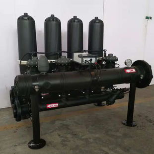 农业灌溉碟片过滤器 T型网式盘式过滤器自动反冲洗叠片过滤器